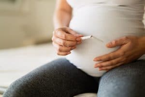 Smoking isn't advised during pregnancy