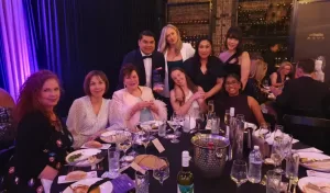 Fertility 'clinic of the year' award - Fertility First team holding Surrogacy and Donor Award 2024